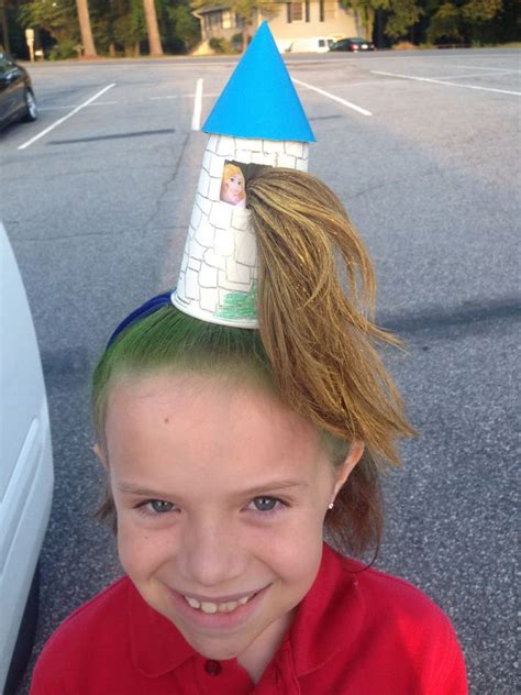 The Best Hairdos From Crazy Hair Day At Schools Crazy Hat Day Crazy