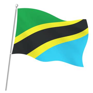 Tanzania Flag Waving Background PNG Transparent Images Free Download Vector Files Pngtree