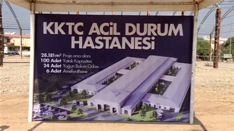 Türkiye den KKTC ye acil durum hastanesi Haberler