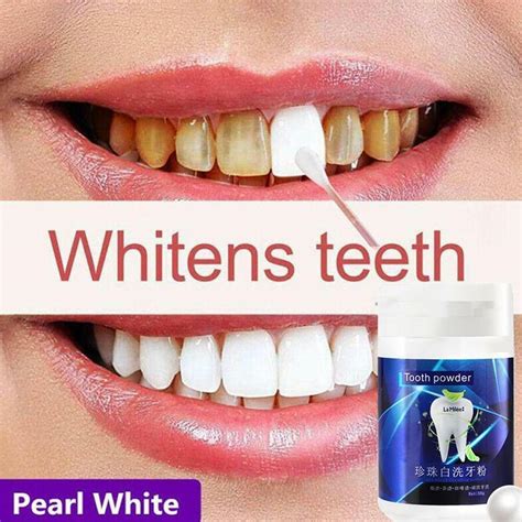 Teeth Whitening Powder Cleansing Quick Stain Removing Oral Care