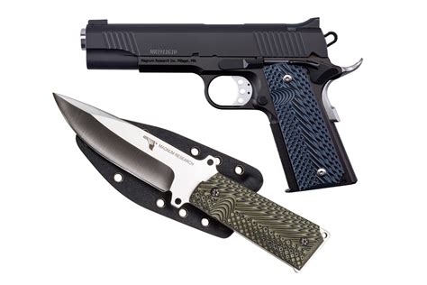 Shop Magnum Research 1911 G 10mm Full Size Pistol With Knife And Sheath