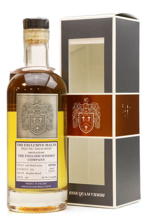 English Whisky Company 8 Years Old 2009 The Exclusive Malts Just