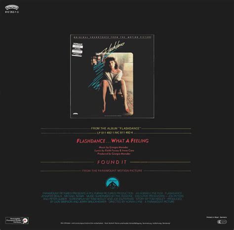 Irene Cara Flashdance What A Feeling Long Version Vinyl