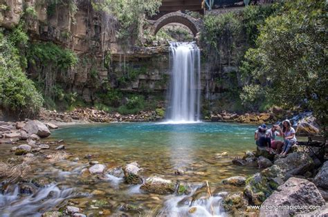 360 Panorama And Photos From The Afqa Water Fall And 2 Roman Bridges