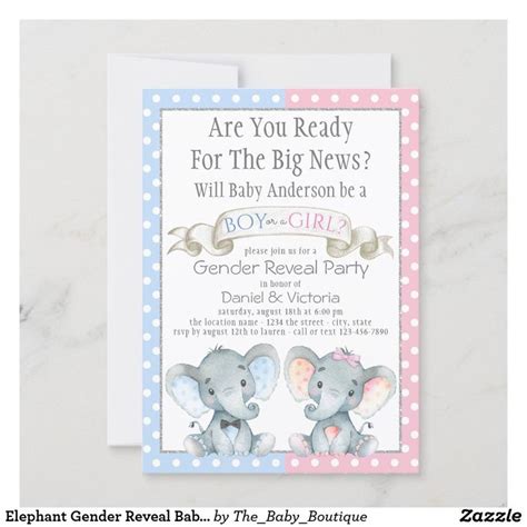 Pin on Gender Reveal Invitations