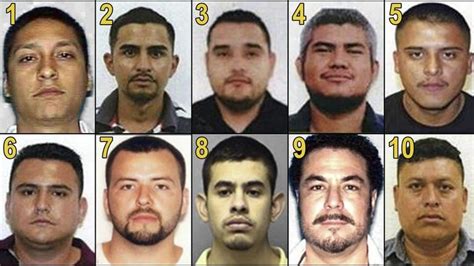 Líderes Del Cártel Del Golfo Del Noreste Y Los Zetas Estos Son Los 10 Criminales Más Buscados