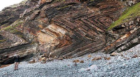 Recumbent Folds At Millook Haven Photograph By Sinclair Stammers Fine