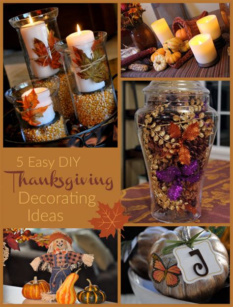 Definitely, it's a good time to show love and gratitude to your loved ones! Easy Thanksgiving Decorating Ideas