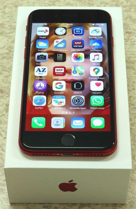 Apple Iphone Se 128gb Rot Kaufen Auf Ricardo