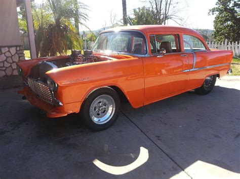 1955 Chevy Pro Street Muscle Car Classic Tri Five Fast Street Car For