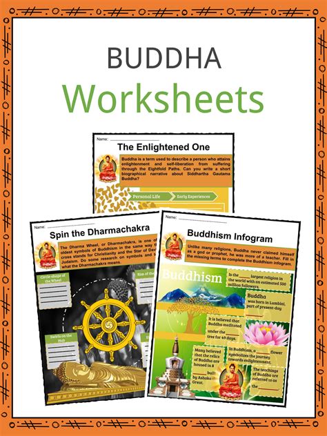 Sample Buddha Worksheets Buddha Worksheets Free Sample Thank You So