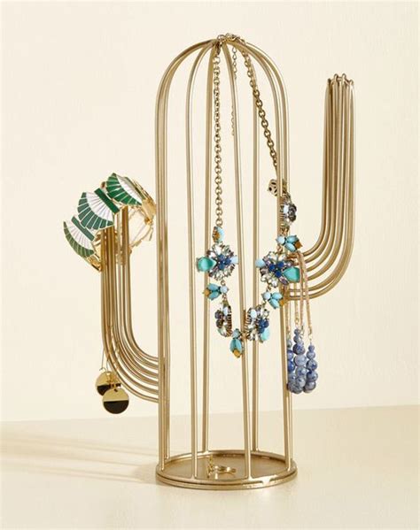 25 Beautiful Gold Jewelry Holders Zen Merchandiser Jewelry Stand