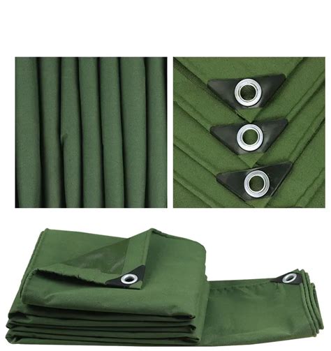 Canvas Cloth Waterproof Tent Fabric Outdoor Tarpaulin Canopy Awning