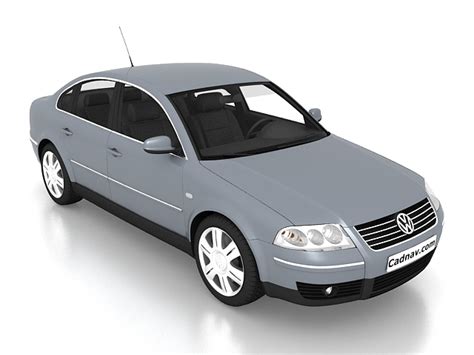 Volkswagen Passat Nms 3d Model 3ds Max Files Free Download Modeling