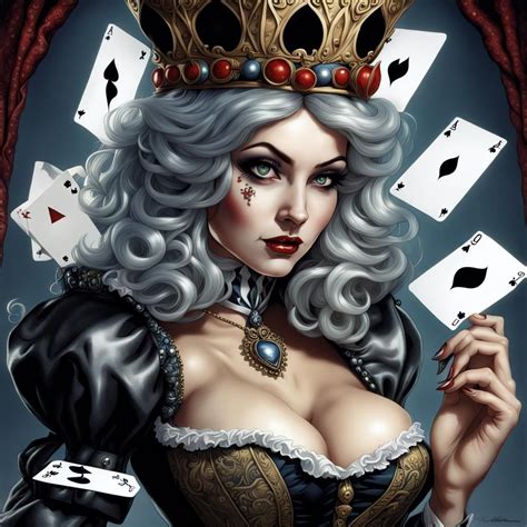 The Queen Of Spades Ai Generated Artwork Nightcafe Creator