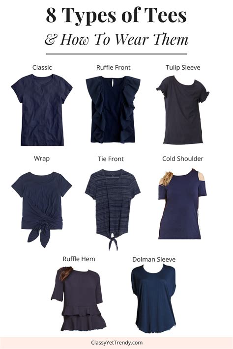 8 Types Of Tees And How To Wear Them Classy Yet Trendy
