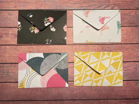 Handmade Envelopes Set Of 10 Envelopes Pretty Stationery Etsy