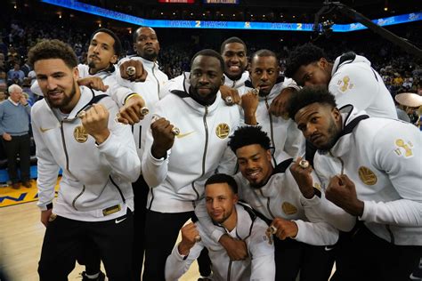The ceremony was like most ring ceremonies, as everyone in the front office and on the team was handed their new. Warriors have monster ring ceremony to celebrate 2018 ...