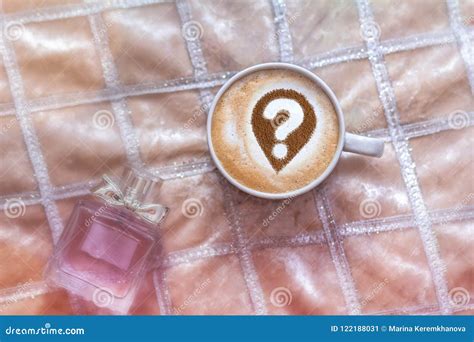 Coffee Cup With Question Mark Stock Image Image Of Help Symbol