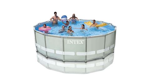 Intex 16 X 48 Ultra Frame Swimming Pool Set W 1500 Gph Krystal Clear