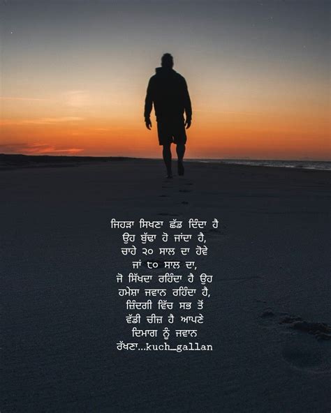 Here are 50 of the best. Punjabi shyari, motivational,life quotes on instagram @kuch_gallan in 2020 | Motivational quotes ...