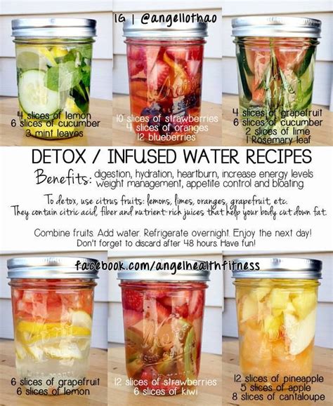 The Top 15 Infused Water Recipes For Weight Loss Easy Recipes To Make