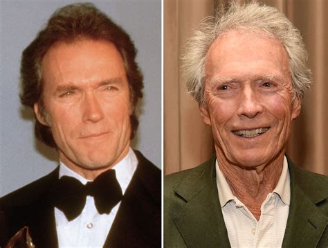 Actors Of The 80s Then And Now Clint Eastwood Then And Now