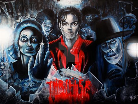 Michael Jacksons Thriller By Benjaminart On Deviantart