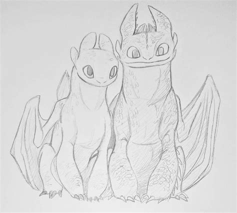 How to draw, in tv & movies tagged with: Light Fury and Toothless by Madpattii | How train your ...