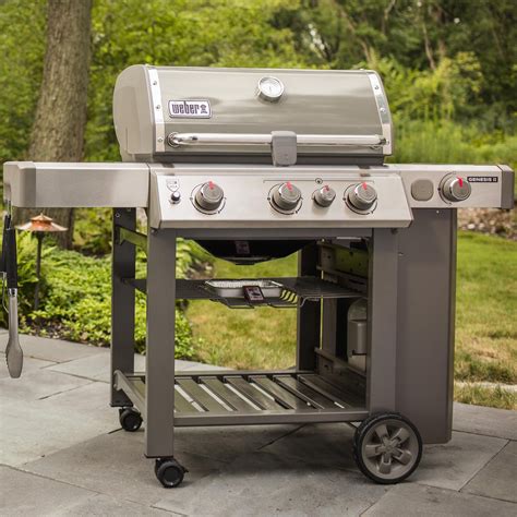 This video shows how to remove the new. Weber Genesis II SE-330 Special Edition Propane Gas Grill ...