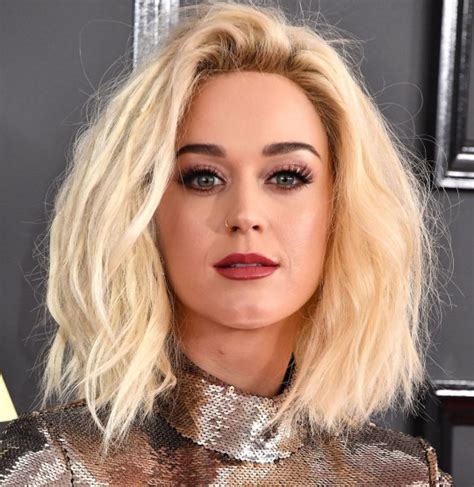 katy perry rocks a new hairstyle just days after grammy blonde hair metro news
