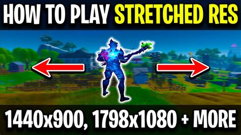 How To Play Stretched Resolution In Fortnite 2020 Youtube