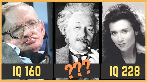 11 Of The Smartest People With Highest Iq Scores Youtube