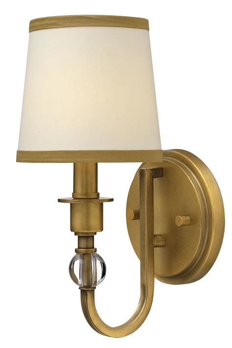 Hinkley Lighting 4870 1 Light Indoor Wall Sconce Bronze Ebay