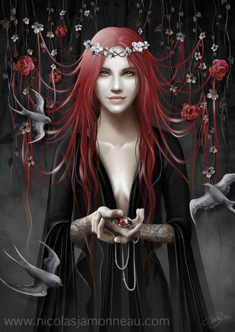 passion by nicojam on deviantart dark artwork fantasy women art