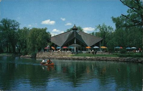 Canoeing In The Lagoon Toronto On Canada Ontario Postcard