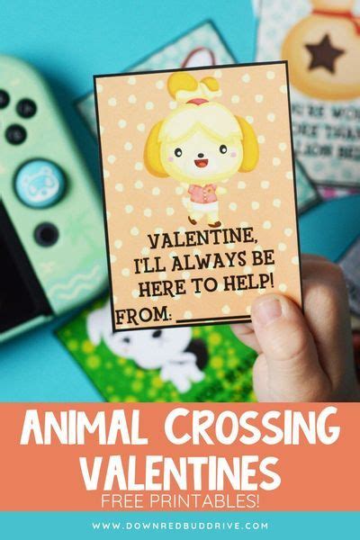 New horizons for valentine's day. Animal Crossing Valentines in 2021 | Diy valentines gifts, Valentines printables free ...