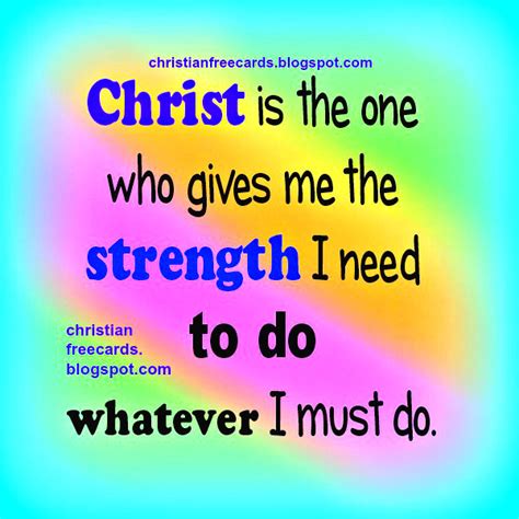 Christian Quotes About Strength In Hard Times Quotesgram