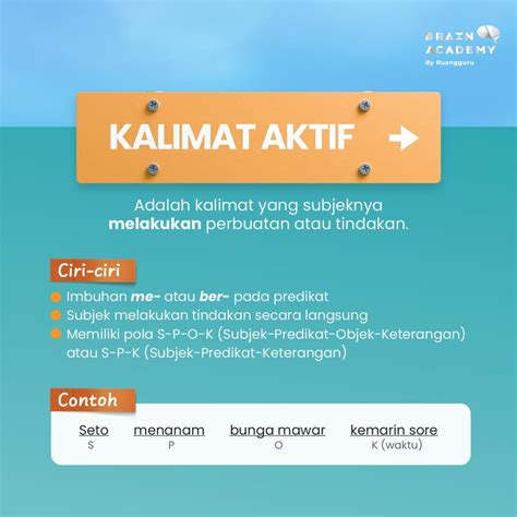 Apa Perbedaan Kalimat Aktif Dan Kalimat Pasif Yuk Cek Faktanya