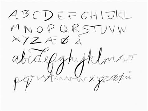 Aesthetic Handwriting Alphabet Largest Wallpaper Portal
