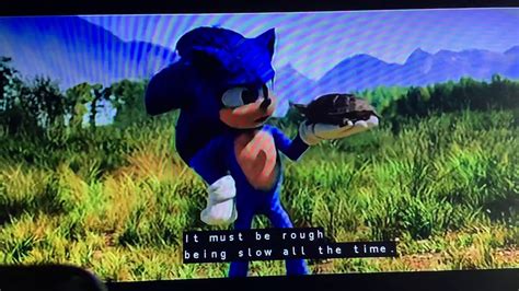 Sonic The Hedgehog Movie 2020 Cave Scene Youtube