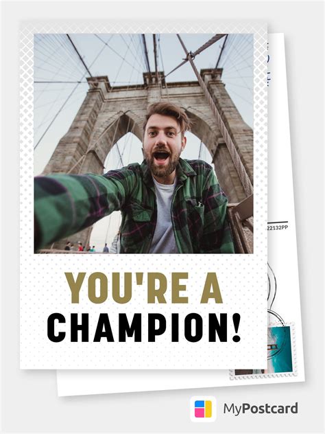 Youre A Champion Congratulation Cards And Quotes 🎊🙌 Send Real