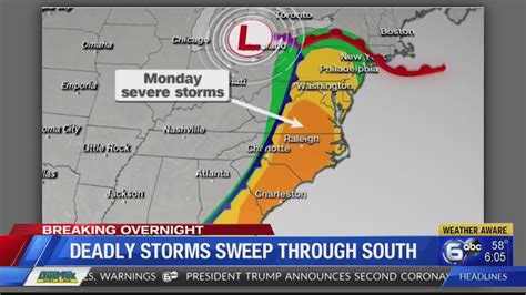 Easter Storms Sweep South Killing At Least 18 People Youtube