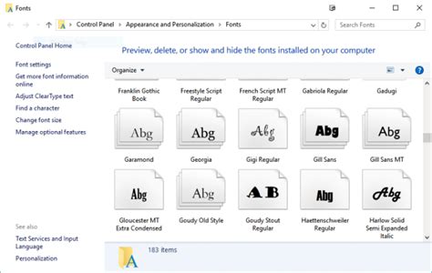 How To Add And Install New Fonts To Windows 10 Winpwd Tips
