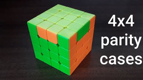 How To Solve The 4x4 Rubiks Cube Part 2 Parity Cases Youtube