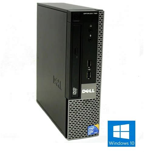 Dell Optiplex 780 Usff Intel Dual Core 8gb Ram 120gb Ssd Win 10 Kleiner