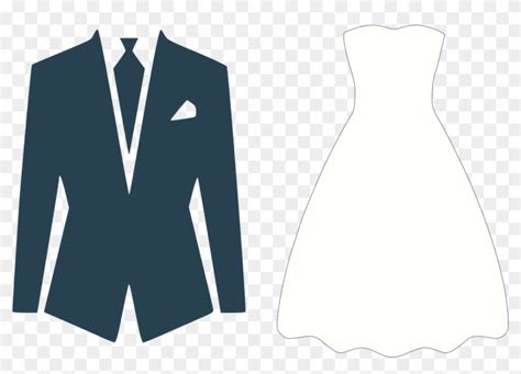 Jacket And Dress Svg Cut File Suit Svg Free Clipart 2352117 Pikpng