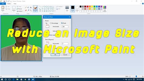 How To Resize Photo In Mm Using Paint Painting