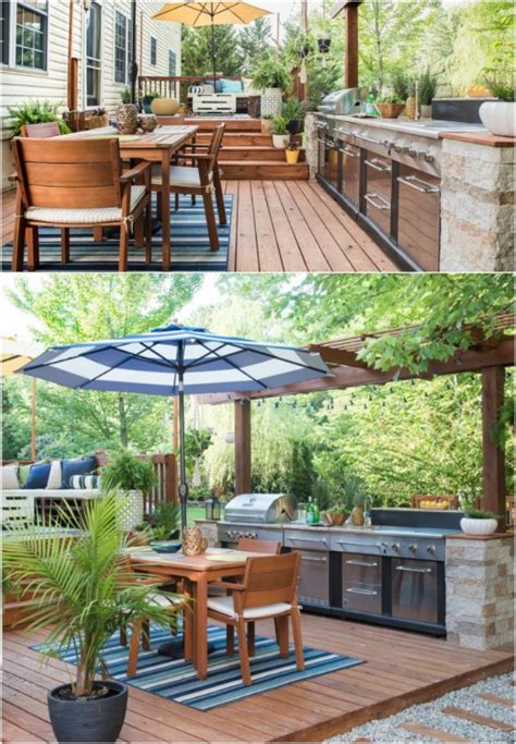 Deep (2 m by 1.7 m ). 15 Amazing DIY Outdoor Kitchen Plans You Can Build On A ...