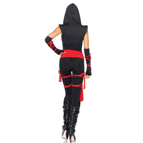 Ninja Suit Womens Halloween Costume Glamanti Beauty